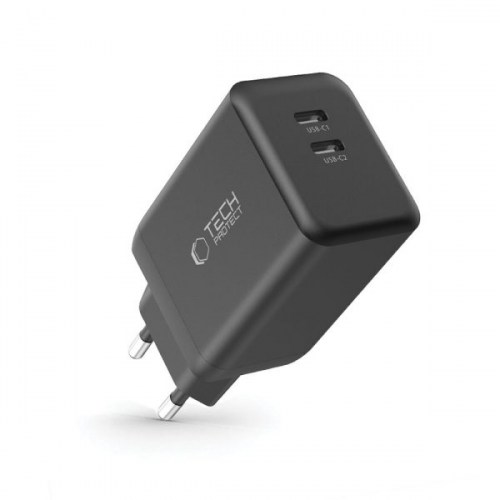 TECH-PROTECT-NC45W-GAN-2-PORT-NETWORK-CHARGER-PD45W-BLACK-1-600x600