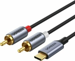 Ugreen CM451 Καλώδιο USB-C - 2x RCA 1.5m (20193) 20211103122750_ugreen_cm451_kalodio_usb_c_2x_rca_15m_20193