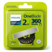 Philips OneBlade QP420/50 Ανταλλακτικό για Ξυριστικές Μηχανές 2 τμχ 20240401144040_294ca76d