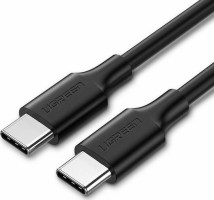 Ugreen US286 USB 2.0 Cable USB-C male - USB-C 60W Μαύρο 3m (60788) xlarge_20211206093657_ugreen_usb_2_0_cable_usb_c_male_usb_c_male_mayro_3m_60788