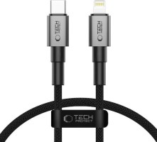 Tech-Protect Ultraboost Dna USB-C to Lightning Cable 27W Γκρι 0.25m xlarge_20250313122026_tech_protect_ultraboost_dna_usb_c_to_lightning_cable_gri_0_25m
